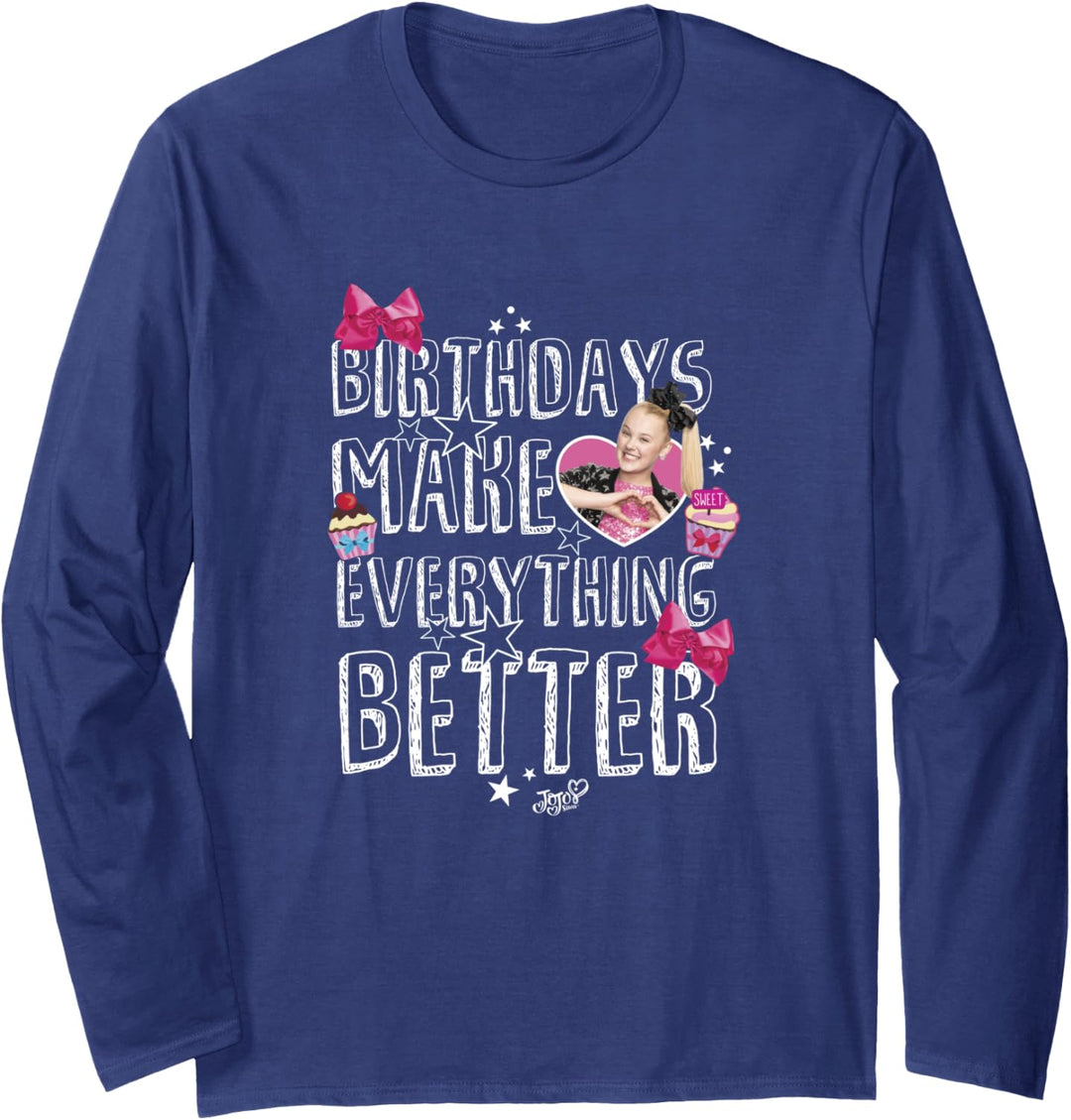 JoJo Siwa Better Birthdays Langarmshirt
