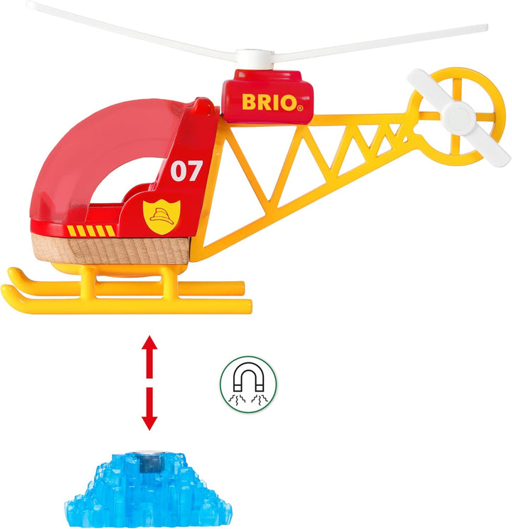 BRIO World – 36114 Grosses Spiralenset| Spielzeuglok-Set für Kinder ab 3 Jahren