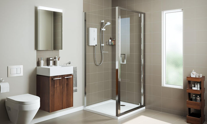 Mira Showers 1.1746.007 Sport Max Elektrodusche, 9 kW, 1.1746.008 10.8W 10.8 kW Weiss / Chrom, 10.8