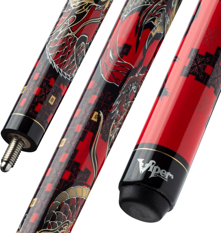 Viper Junior Billardqueue, 121,9 cm, 2-teilig Drache, Drache