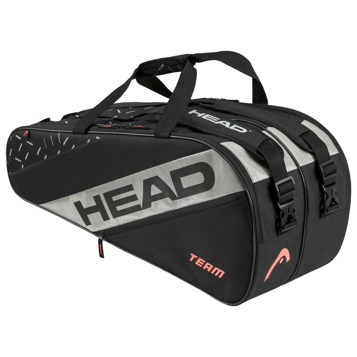 HEAD Team Racquet Bag L Schwarz/Ceramic, Schwarz/Ceramic