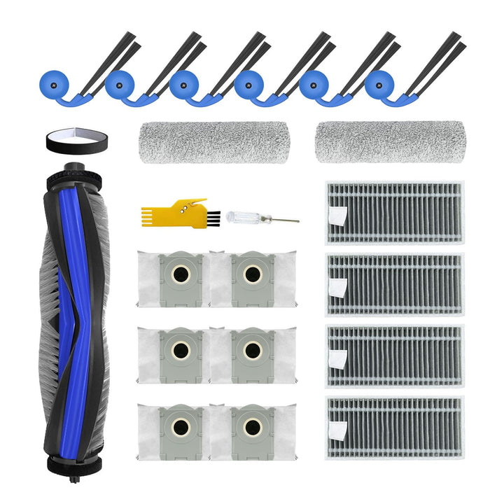 X9 Pro Omni Zubehör für ECOVACS DEEBOT X9 Pro Omni / X9 Pro Roboterstaubsauger Ersatzteile 20er-Pack