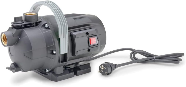 Pontec 87066 PondoGarden 3200 - schwarzgraue Gartenpumpe zur Bewässerung von Garten, Blumen- und Gem