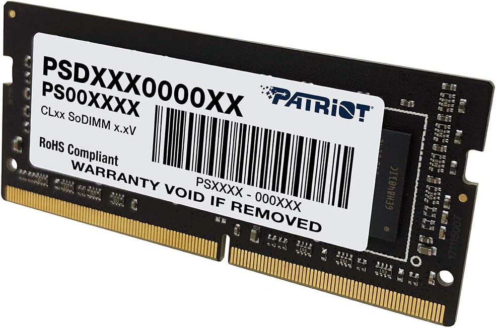 Patriot Signature Series DDR4 16GB (1 x 16GB) 3200MHz (PC4-25600) SODIMM Single Arbeitsspeicher 16GB