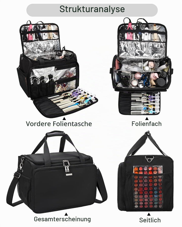 Professionelle Friseur Tasche, Friseur Tasche, Toiletten Reisetasche, Kosmetik Schönheit Friseur Tas