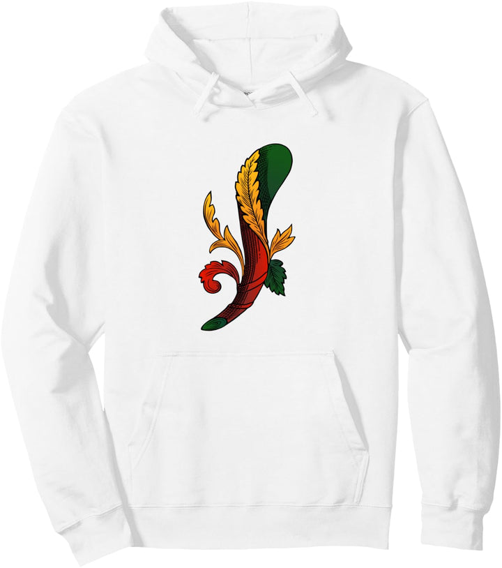 Briscola Card Asso di Bastoni Pullover Hoodie