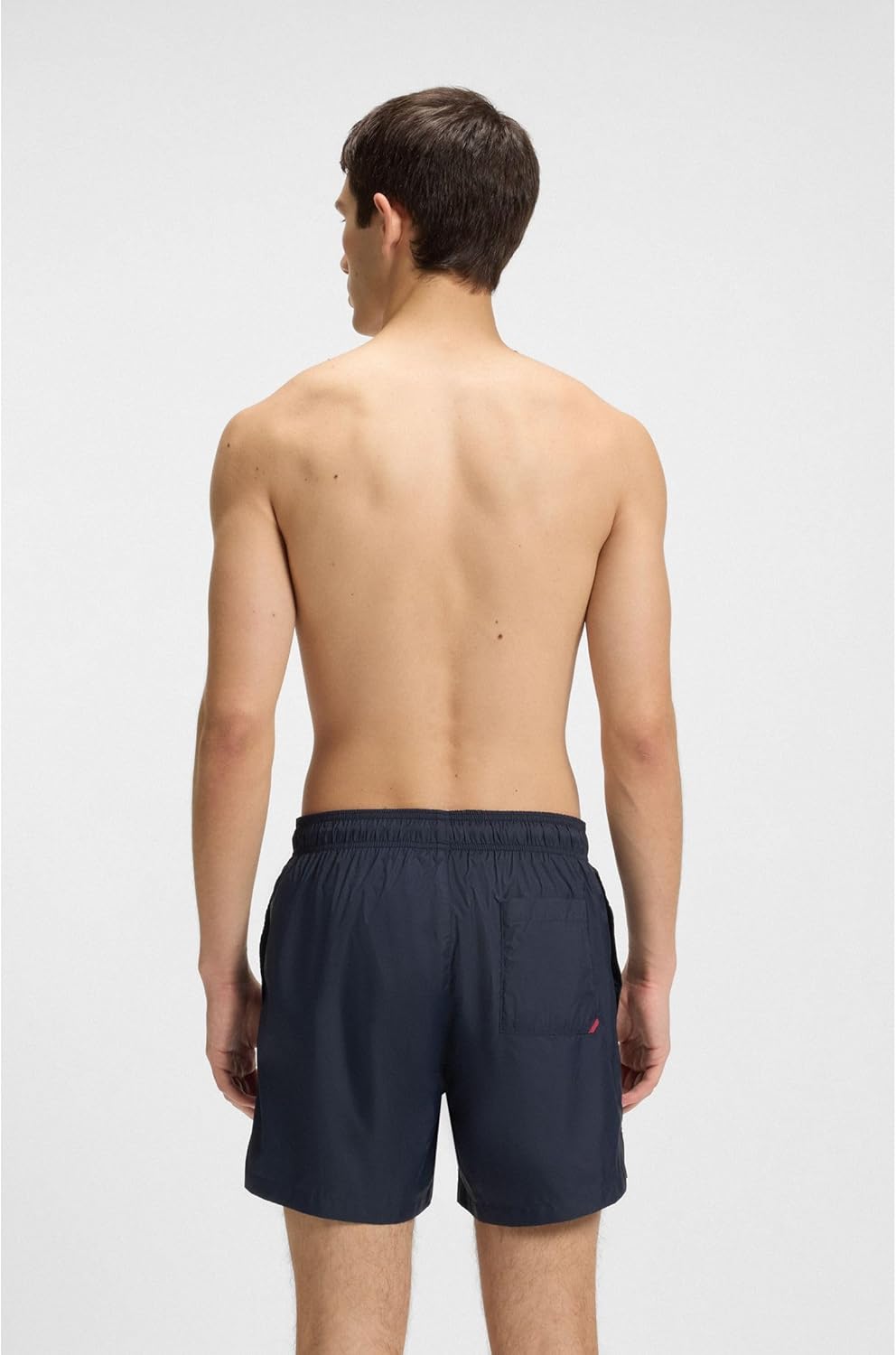 HUGO Herren Haiti Badeshorts aus schnell trocknendem Recycling-Gewebe mit Logo XS New - Dark Blue405