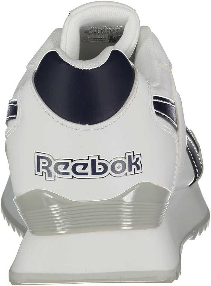 Reebok Unisex Glide Ripple Clip Sneaker 37.5 EU Ftwr White Pure Grey 2 Vector Navy, 37.5 EU Ftwr Whi