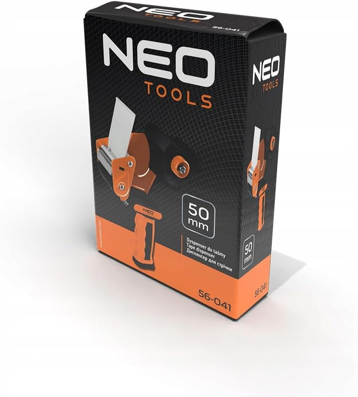 NEO TOOLS Klebeband-Handabroller | Paketbandabroller, Klebebandabroller, Paketklebeband Abroller für
