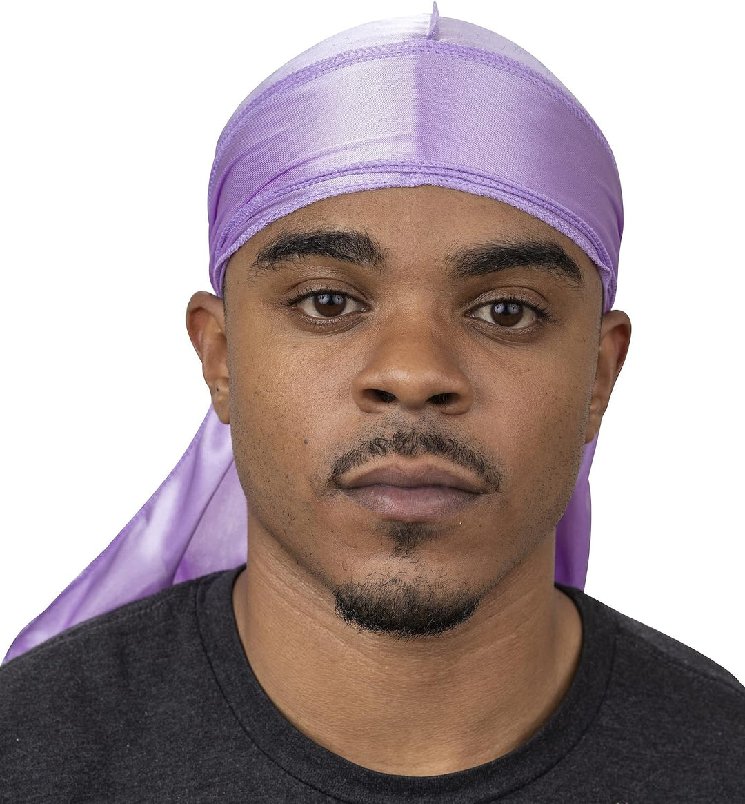 Veeta Damen Silky Durag Durag Einheitsgrösse Lavendel, Einheitsgrösse Lavendel