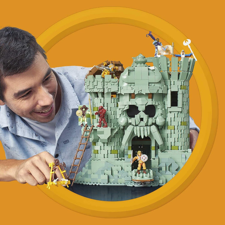 MEGA Construx GGJ67 - Masters of the Universe Castle Grayskull Bauset mit 3508 Bausteinen ab 14 Jahr