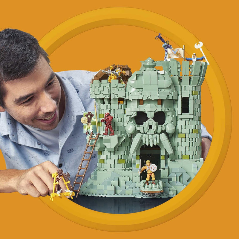 MEGA Construx GGJ67 - Masters of the Universe Castle Grayskull Bauset mit 3508 Bausteinen ab 14 Jahr