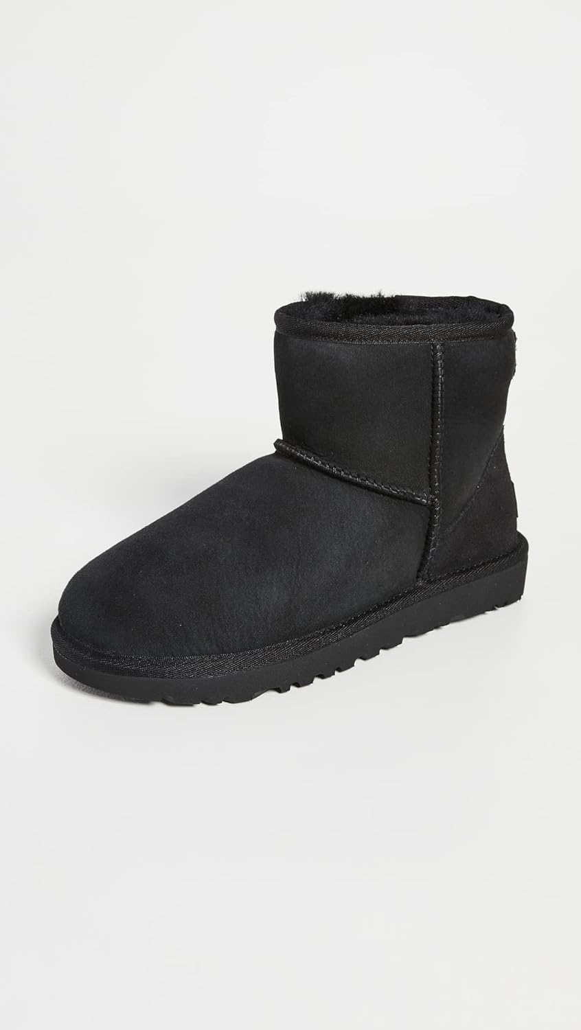 UGG Herren M Classic Mini Schneestiefel, 38 EU Schwarz