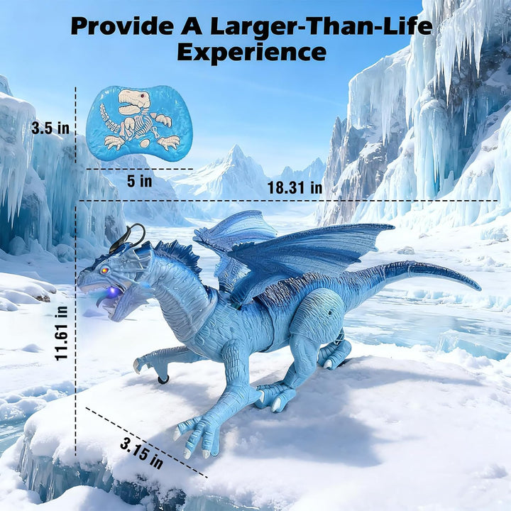 Fernbedienung Drache Blue Ice