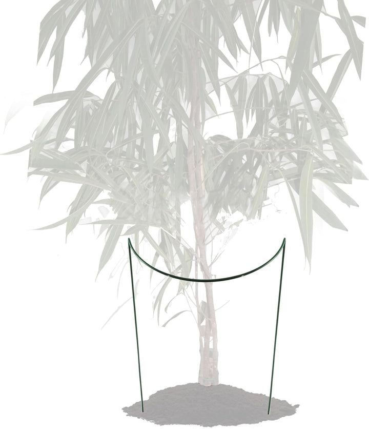 20 STÜCK Pflanzenstütze Buschstütze - Staudenstütze halbrund - Ø 38 cm - 70 cm hoch - Blumenhalter S