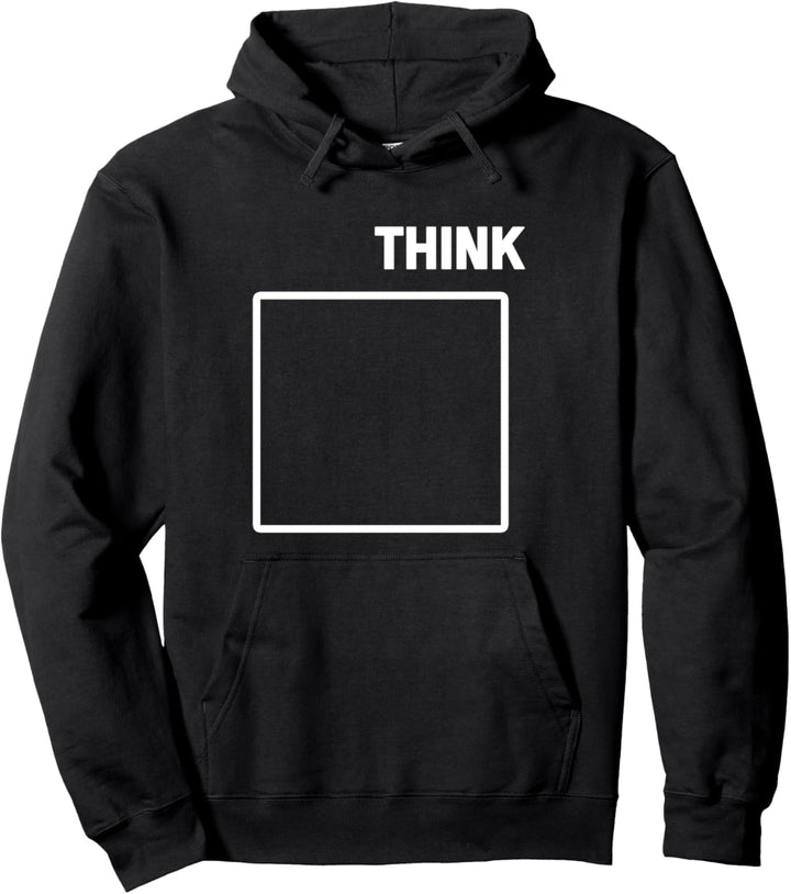 Kapuzenpullover mit lustigem Spruch "Think Outside The Box" Pullover Hoodie