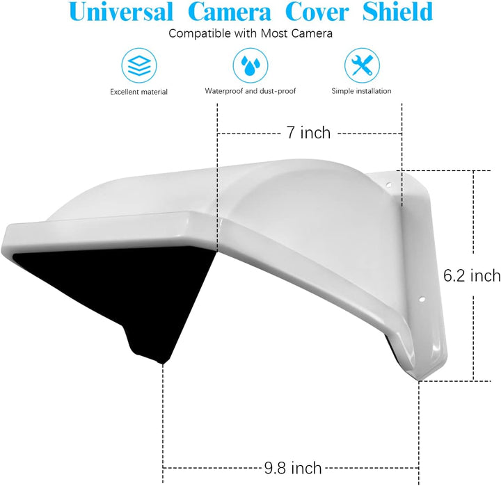 (Schutzgehäuse für Kameras)wetterfester Regen- und Sonnenschutz, für Bullet und Dome Kameras, CCTV-Ü