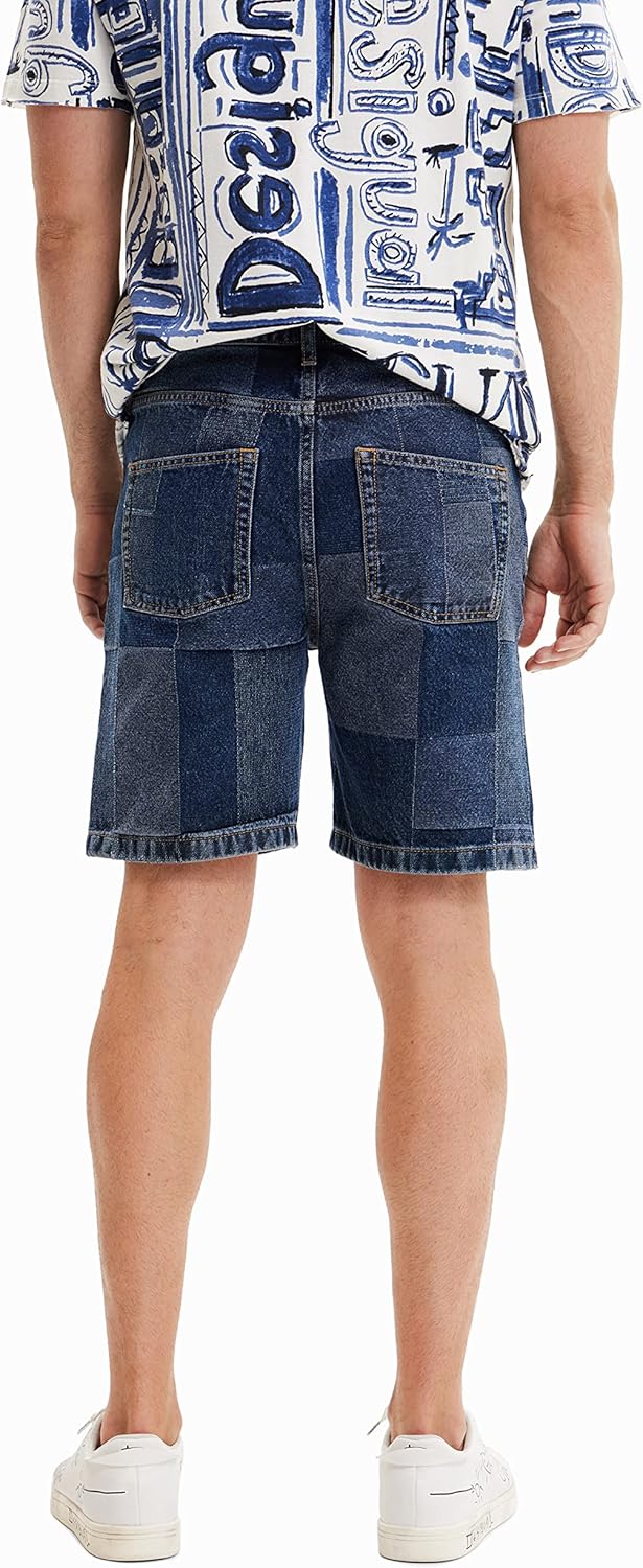 Desigual Herren Jeans 30 Blau, 30 Blau