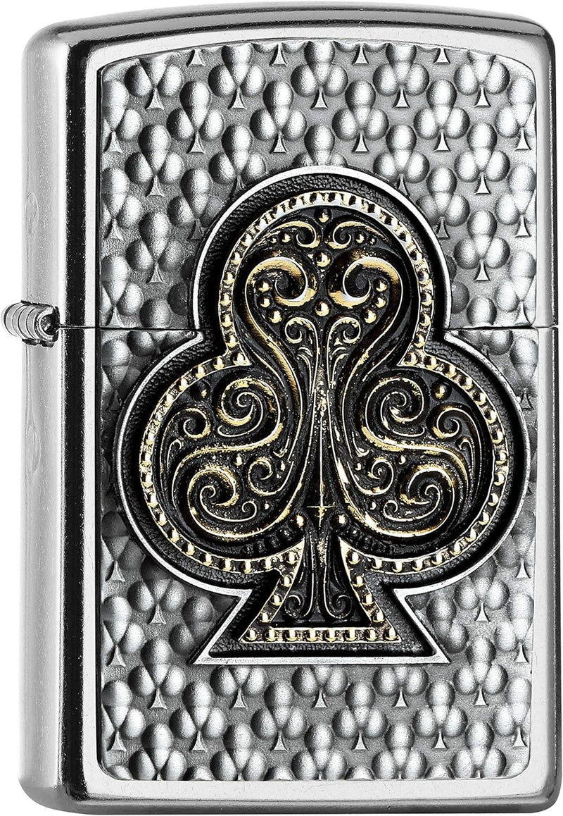 Zippo 2006482 PL 207 Kreuz Emblem 3D Feuerzeug, Messing, Design, 5,83,81,2 5,8*3,8*1,2