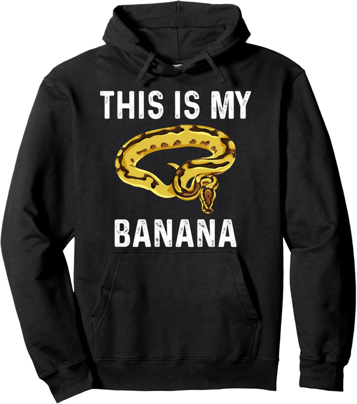 Dies ist mein Bananenschlangenball Python Pullover Hoodie