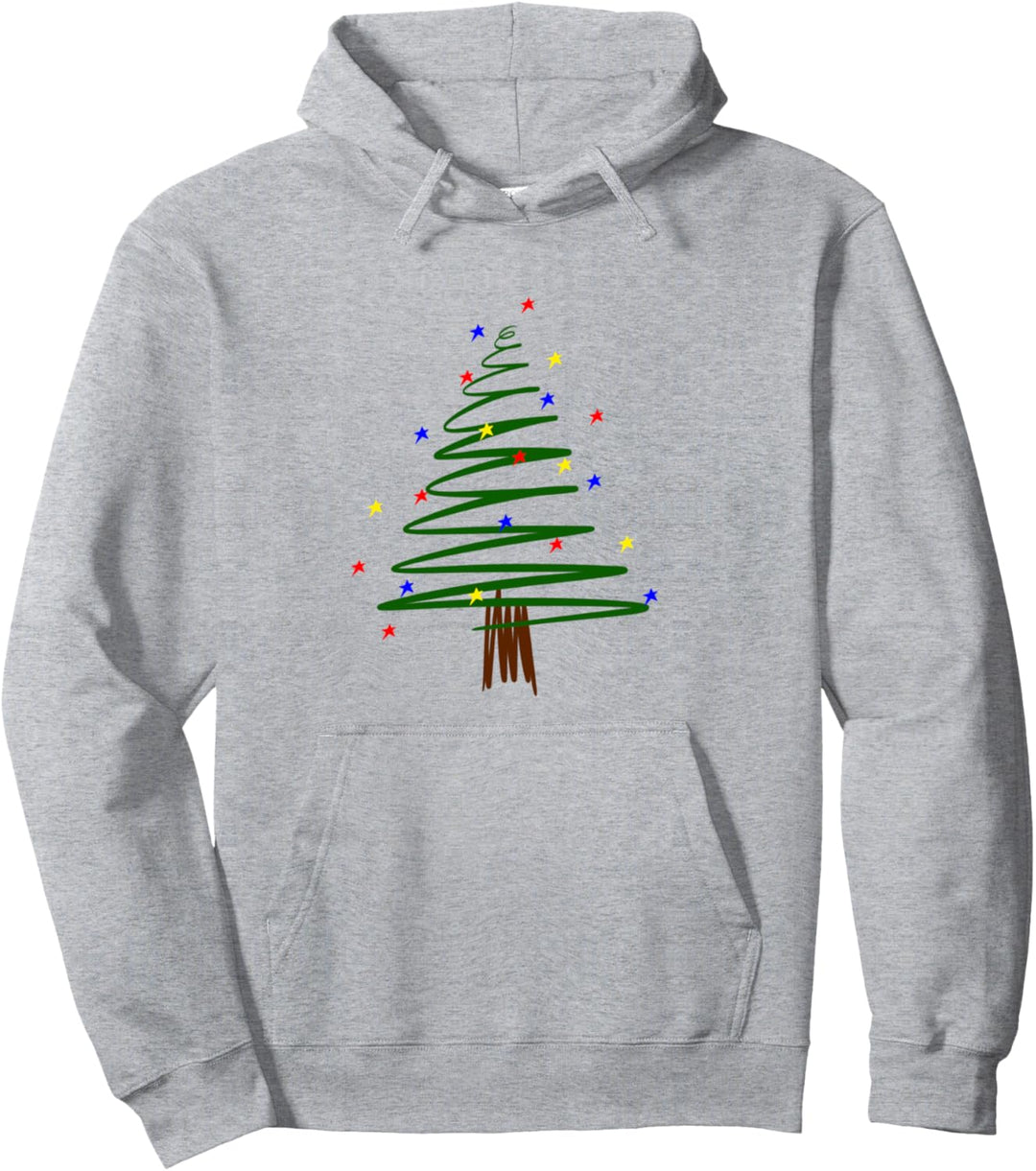 Weihnachtsbaum Pullover Hoodie