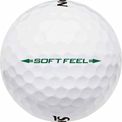 Srixon Weiche Golfbälle, ein Dutzend (Version 2016) Weiss Einzeln, Weiß Einzeln