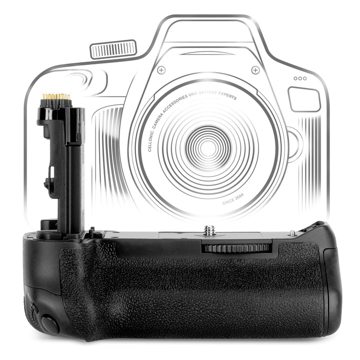 CELLONIC® Batteriegriff BG-E16 für Canon EOS 7D Mark II Akkugriff für  Battery Grip - Kamera Hochfor