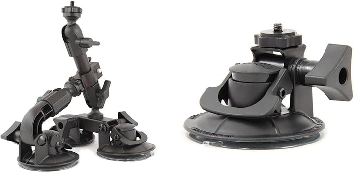 Delkin Fat Gecko Triple Mount Saugstativ & Halterung für Digitalkameras Fat Gecko Bundle mit Halteru