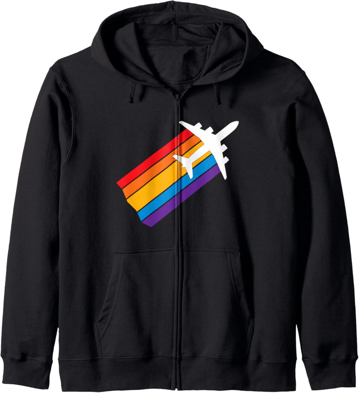 Luftfahrt Flugzeuge Fliegen Geschenk Kapuzenjacke