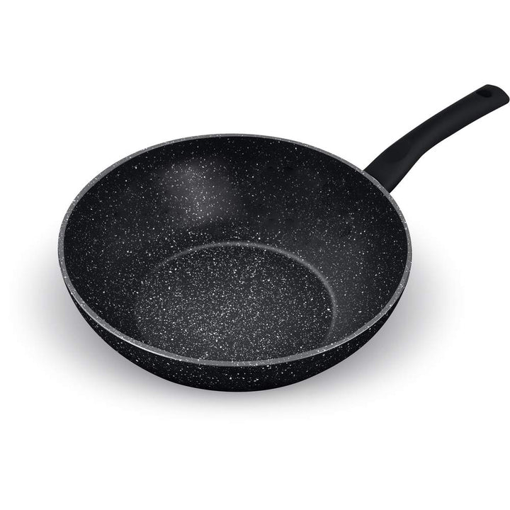 Lamart Wokpfanne, 28 cm Durchmesser, Schwarz