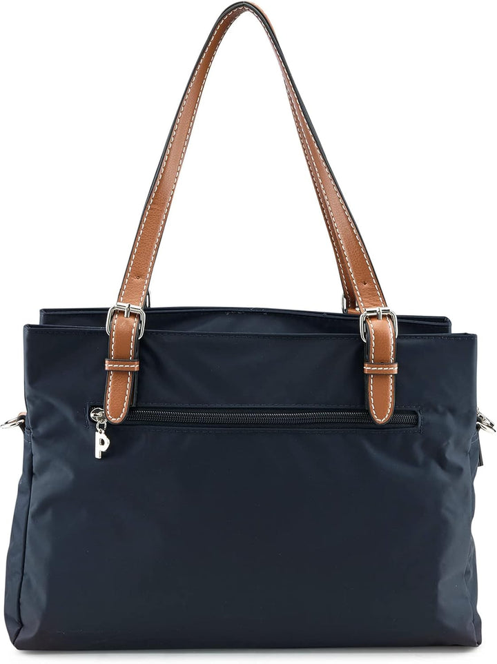 Picard Damen Shopper SONJA aus Nylon Mittel | mit Reissverschluss | Shopper | Alltag, Ausgehen Midni