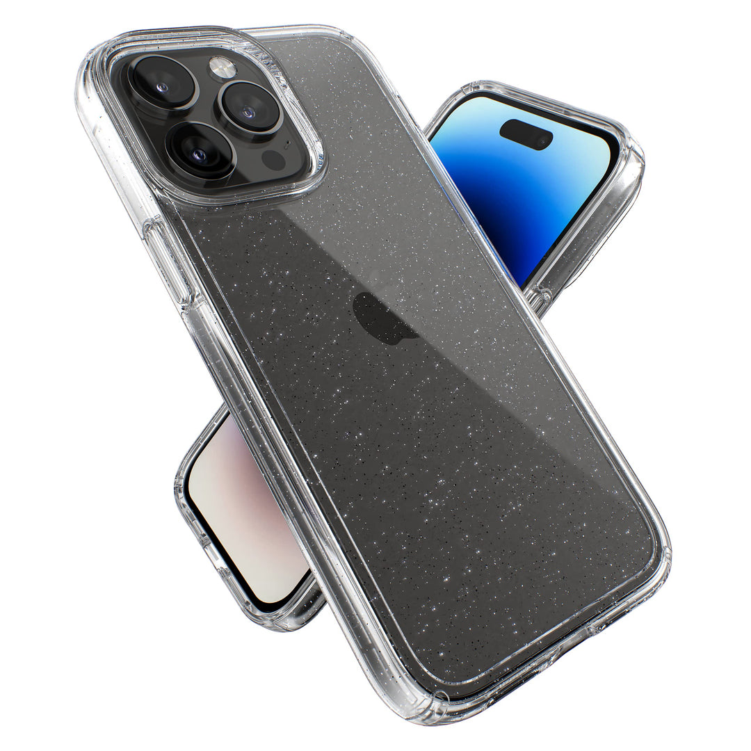 Speck Klare iPhone 14 Pro Max Hülle - Fallschutz mit kratzfester Dual Layer Slim Phone Case für 6,7