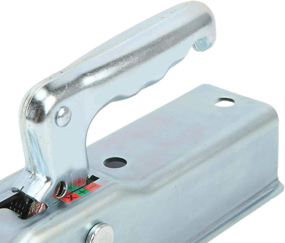 Anhängerkupplung mit Gerader Zunge, 50-mm-Anhängerkupplung, Kugelkupplung, Strapazierfähiger, Stossf