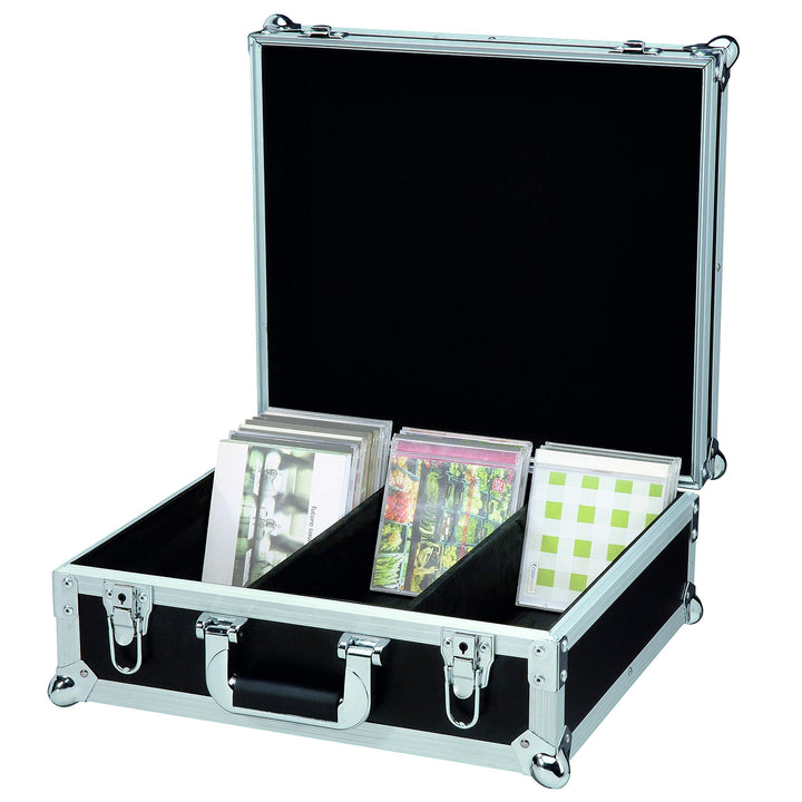 Reloop 100 CD Case PRO - Profi CD-Case mit 3-fach Unterteilung, äusserst robuste Konstruktion, stabi