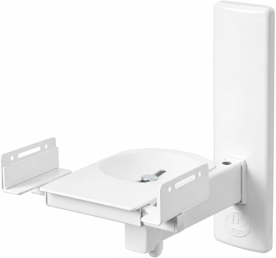 BT77 White - Paar Wandhalterungen für Lautsprecher C/Weiss
