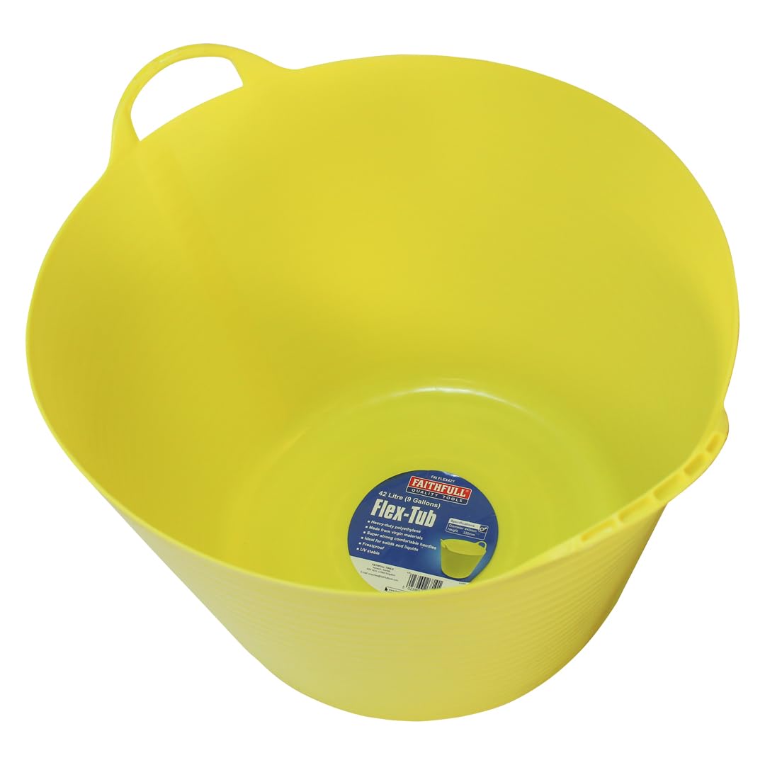 Flex Tub 42 litre - Yellow 1, 1