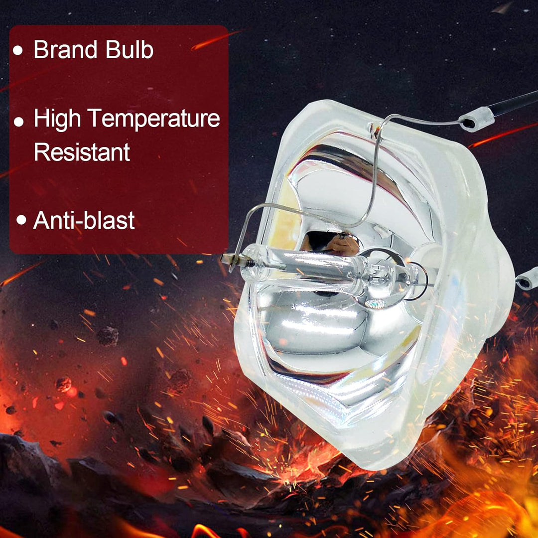 Supermait RLC-124 A+ Qualitäts-Ersatz-Projektorlampe mit Gehäuse, kompatibel mit Viewsonic PG707X Pr