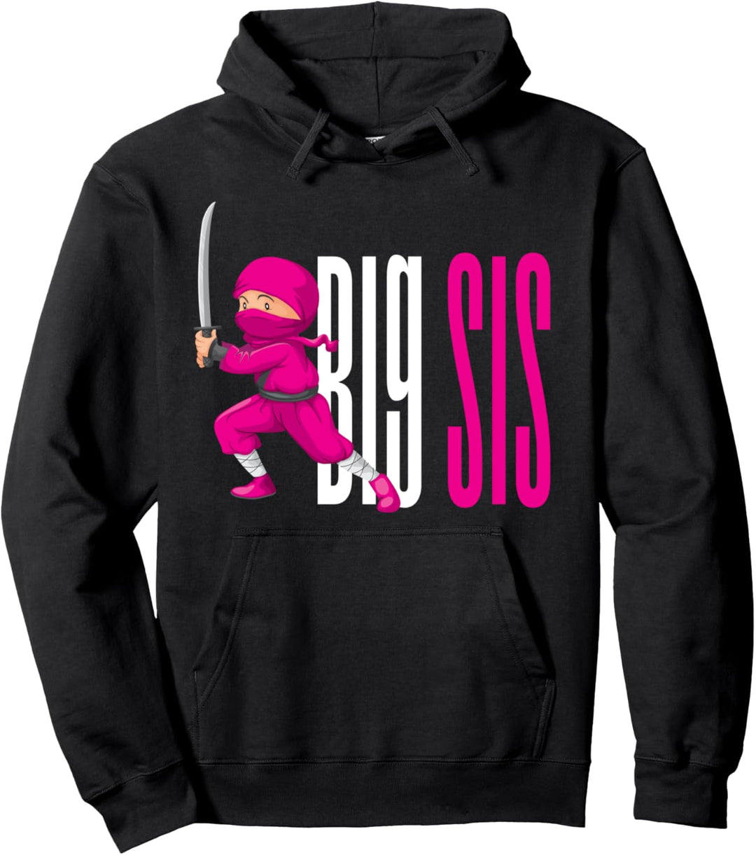 Ninja Design Kostüm Ninja Sis Family Matching Pullover Hoodie