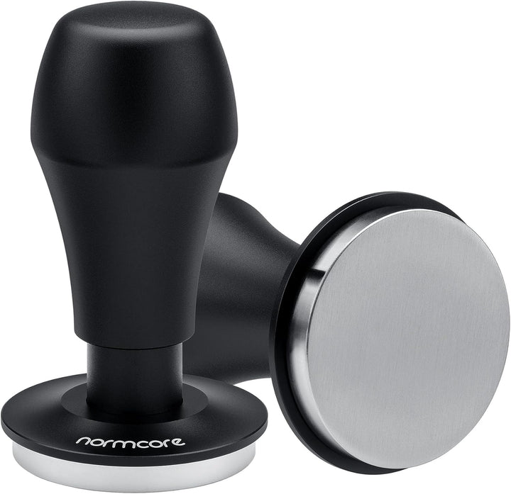 Normcore 51 mm Kaffeestampfer V4.1 mit Klick-Sound-Feedback, federbelastetes Tamper passend für Delo
