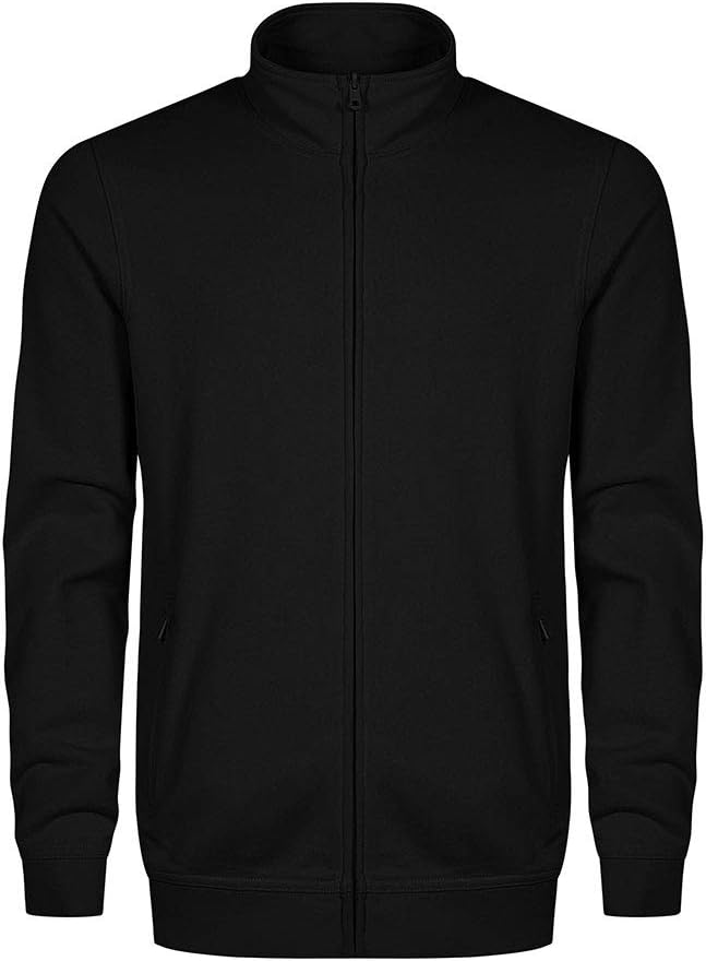EXCD Sweatjacke Herren, Schwarz, S