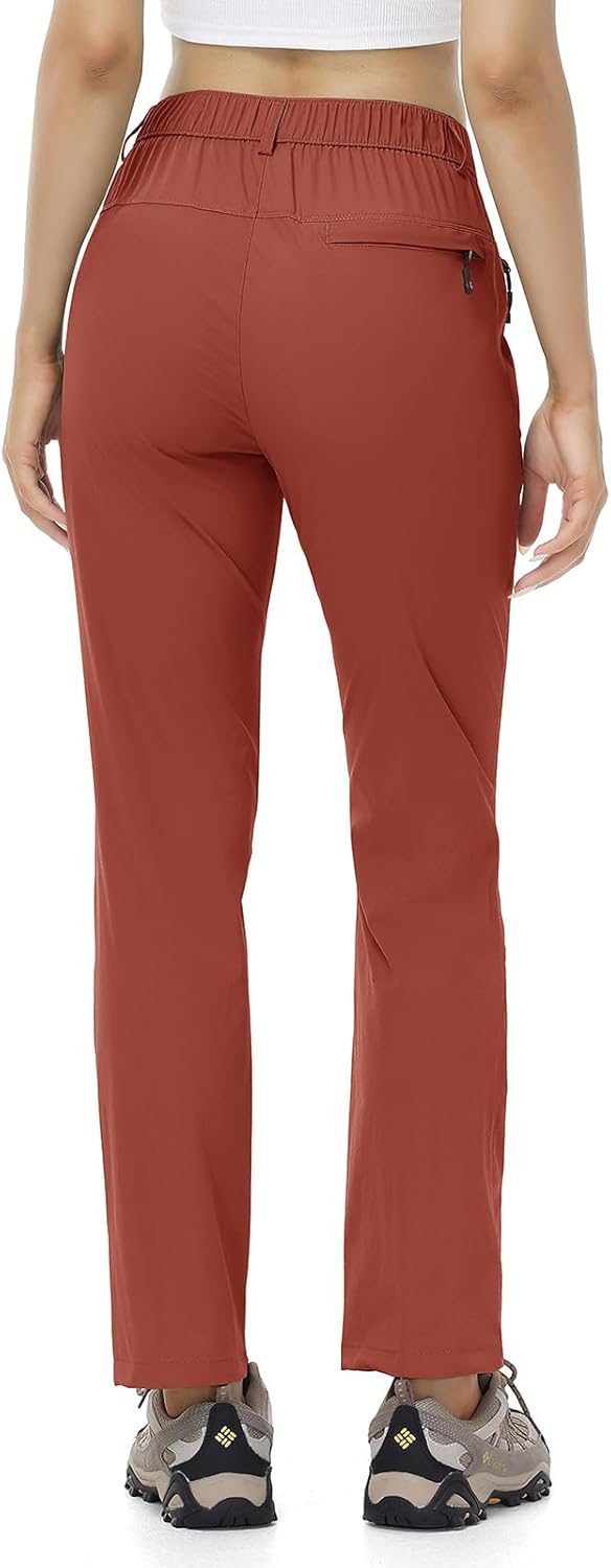 donhobo Damen Outdoor Wanderhose Quick Dry Campinghose Ultraleichter Verschleissfester UV-Schutz Atm