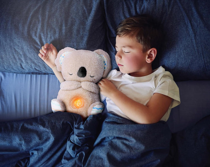Northpoint Schlummer Koala Kuscheltier für Neugeborene Nachtlicht Musik Herzschlagtöne waschbar geei