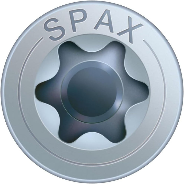 SPAX Universalschraube, 3,5 x 45 mm, 1000 Stück, T-STAR plus, Senkkopf, Vollgewinde, 4CUT, WIROX A3J