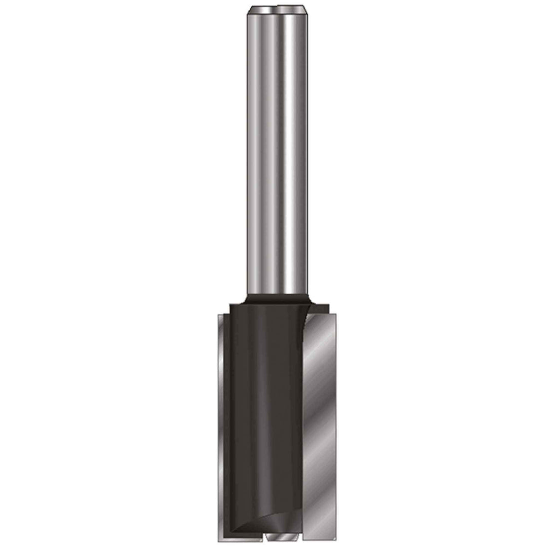 ENT 10354 Nutfräser VHW, Schaft (S) 8 mm, Durchmesser (D) 4 mm, NL 12 mm, SL 32 mm, GL 50 mm, mit Vo
