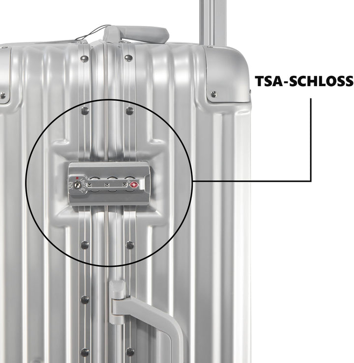 FusionShell mit Aluminiumrahmen Hartschalen-Kofferset 3-teilig, 57 68 77 cm (43L 65L 110L), Rahmenve