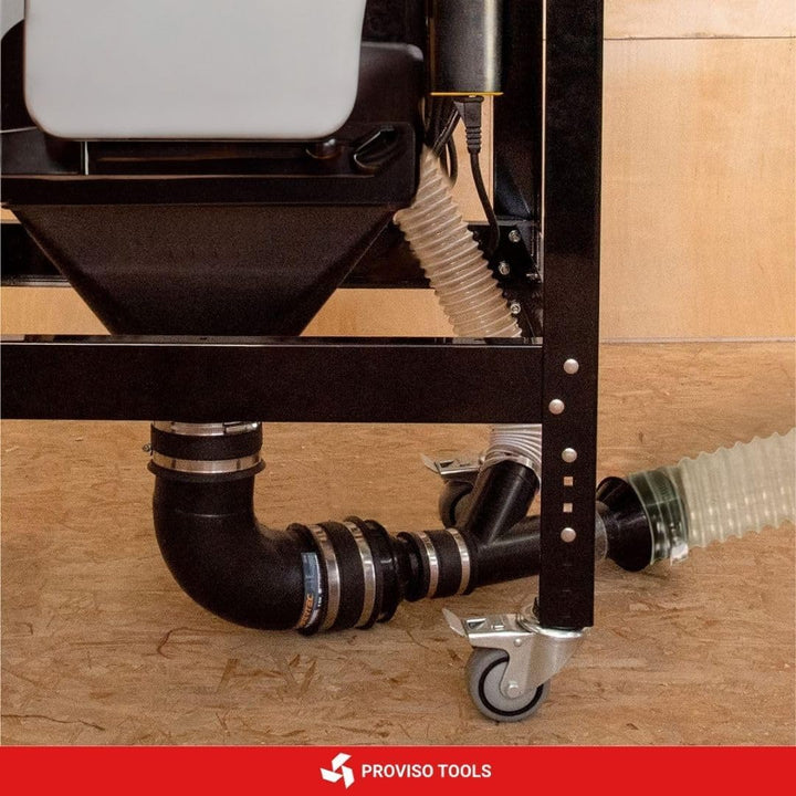 PROVISO TOOLS Absauganlage, Absaugung Werkstatt, Absaugung, Trichter gross, Absaugtrichter, Trichter