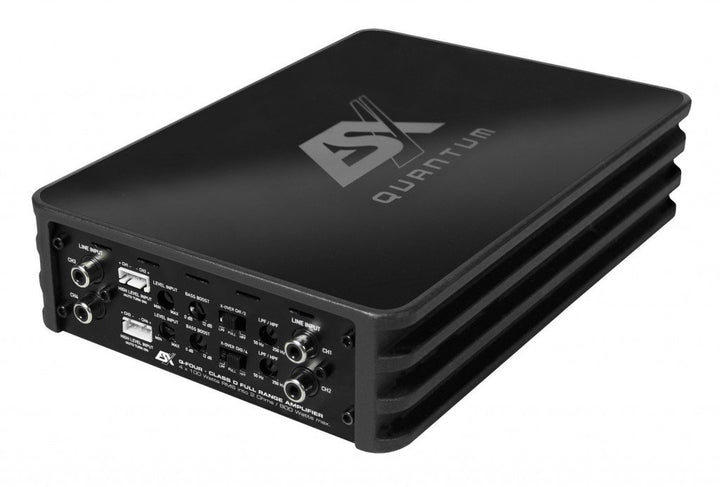 Multikanal-Subwoofer „Q-Four“ von ESX, Verstärker