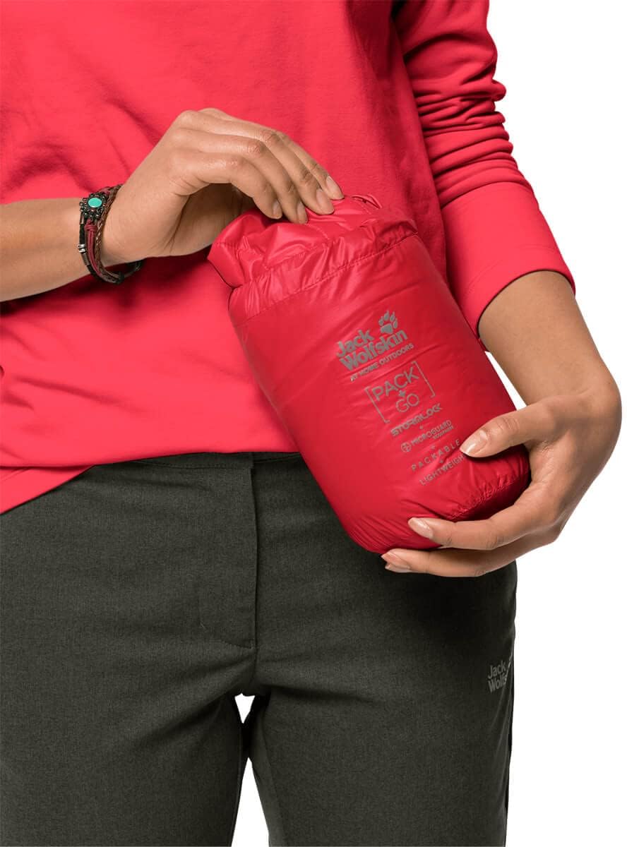 Jack Wolfskin Damen Jwp Weste W Jacke XS tulip red