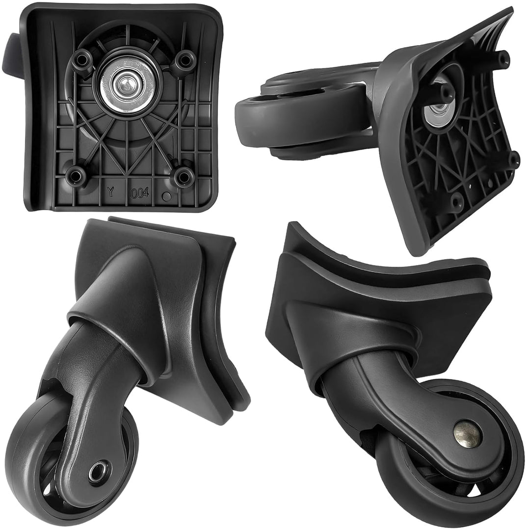 Tobeso-Nuoze Replacement Luggage Wheel 4 Stück Kofferrollen Ersatzrollen Ersatzräder für Koffer Repa