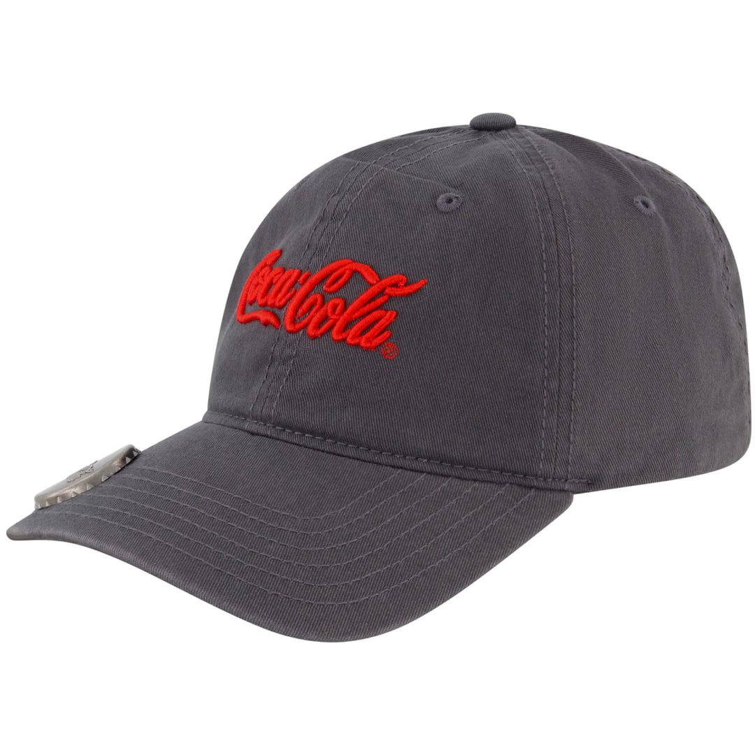 Concept One Unisex-Erwachsene Coca Cola Dad Hut, Logo Baumwolle verstellbare gebogener Krempe Baseba